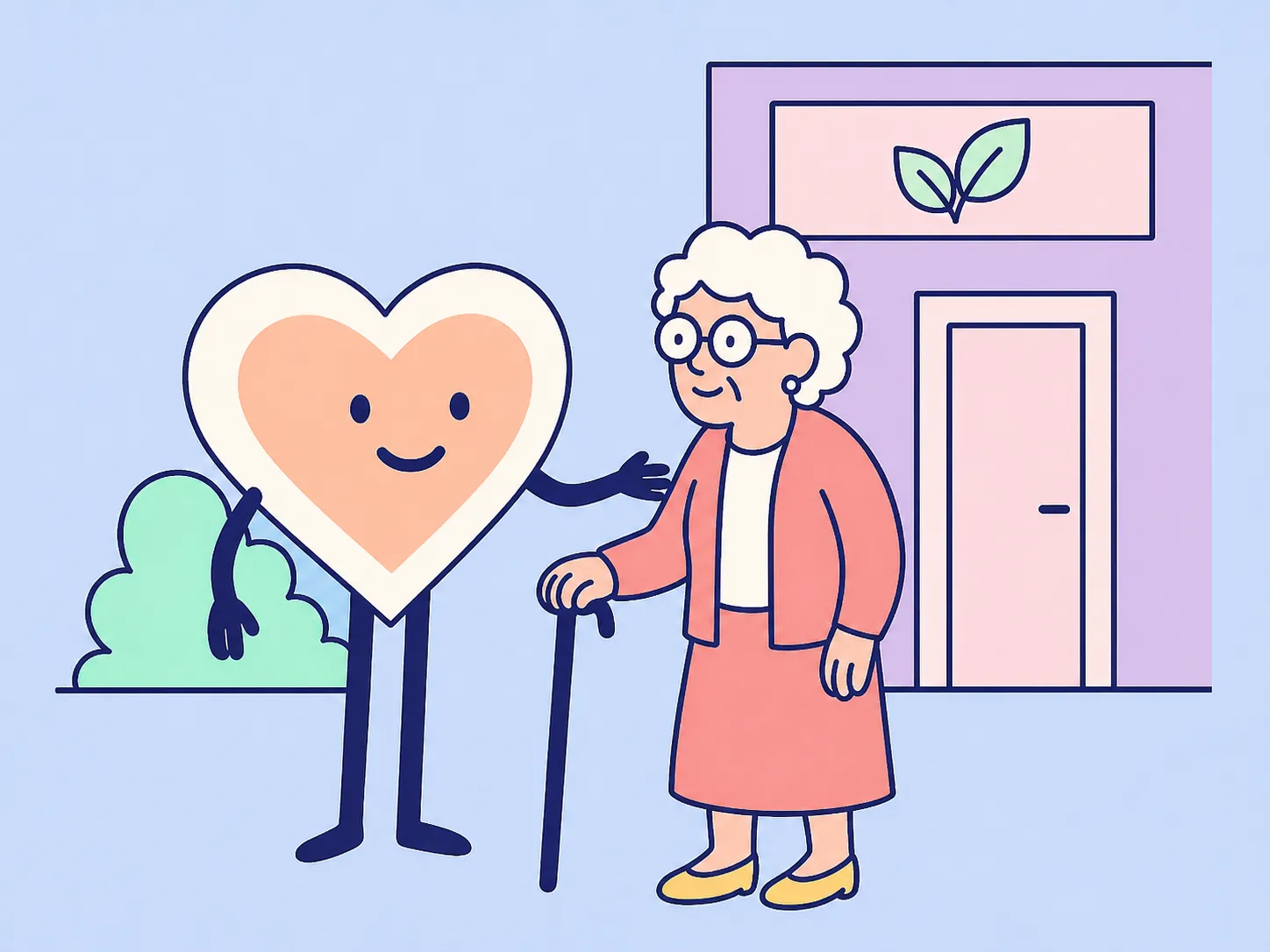 Famille accompagnée par Solalie pour trouver une maison de retraite